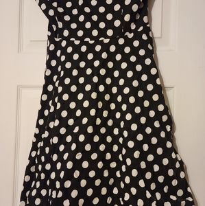 Poka dot dress
